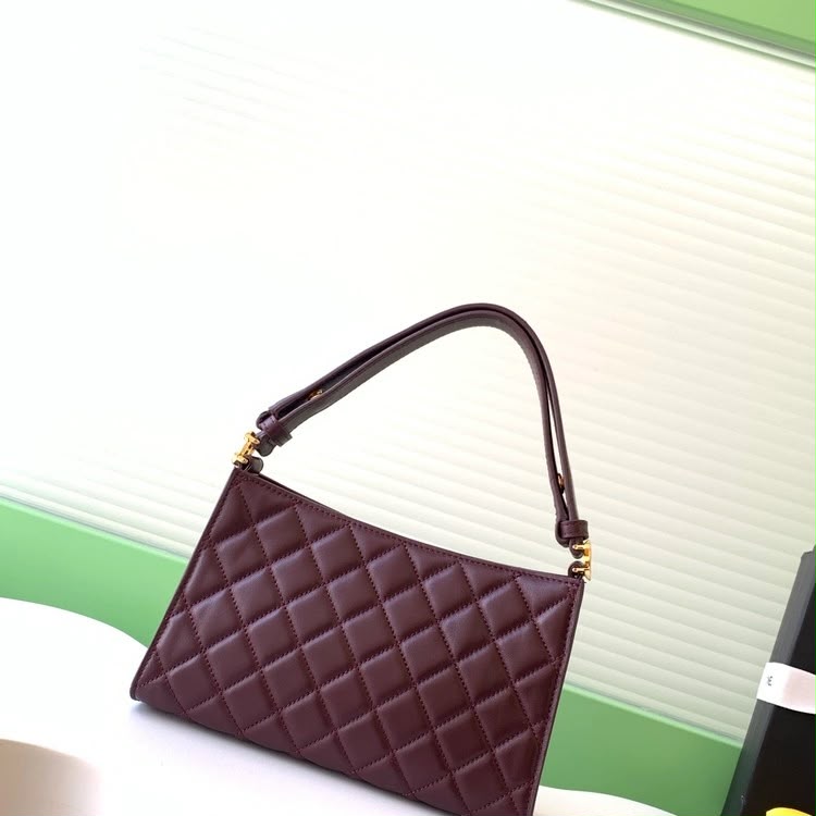 C-H-A-N-E-L 26x Christmas Limited Edition Hobo Shoulder Bag – Luxury Women Bag (Maroon)