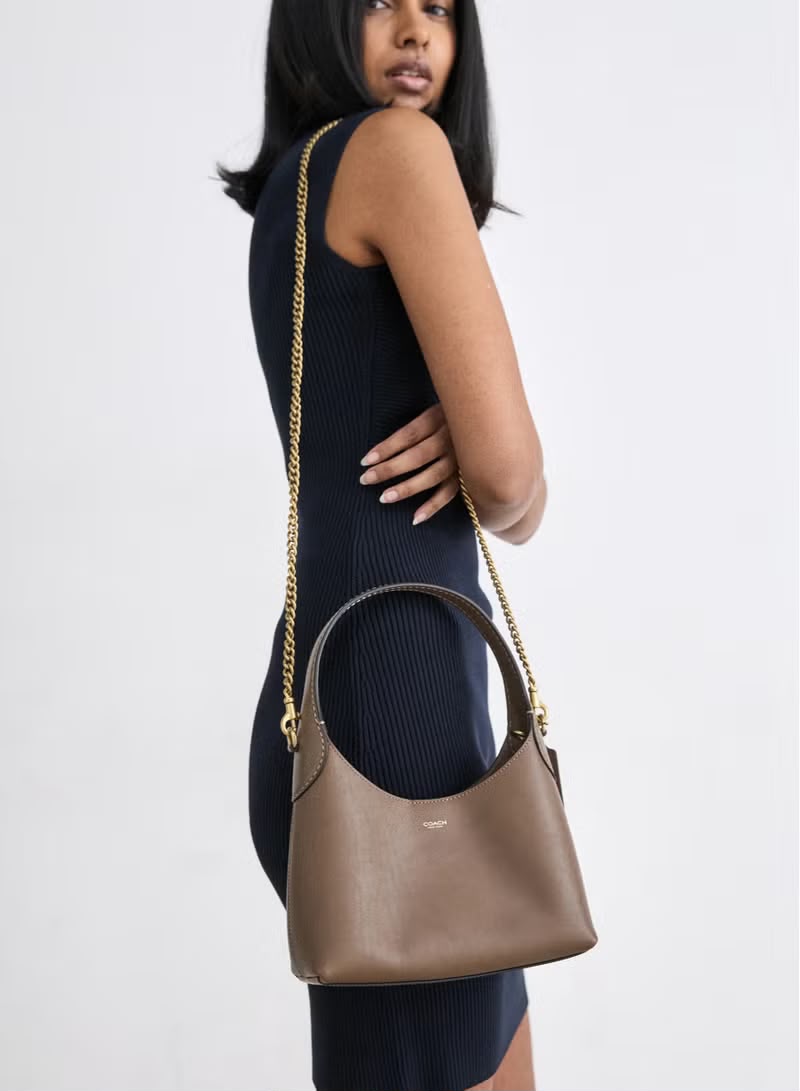 C-O-A-C-H Brooklyn Shoulder Bag 23 – Modern Luxe Women Bag (Brown-2)