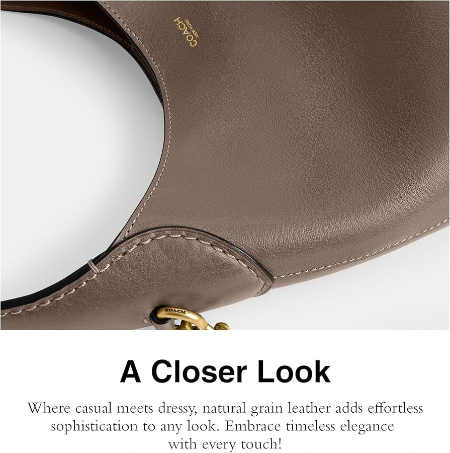 C-O-A-C-H Brooklyn Shoulder Bag 23 – Modern Luxe Women Bag (Brown-2)