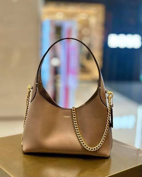 C-O-A-C-H Brooklyn Shoulder Bag 23 – Modern Luxe Women Bag (Brown-2)
