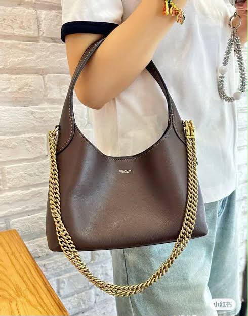 C-O-A-C-H Brooklyn Shoulder Bag 23 – Modern Luxe Women Bag (Brown)