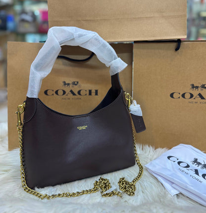 C-O-A-C-H Brooklyn Shoulder Bag 23 – Modern Luxe Women Bag (Brown)