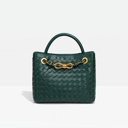 B-O-T-T-E-G-A V-E-N-E-T-A Small Andiamo Bag – Signature Luxe Women Bag (Green)
