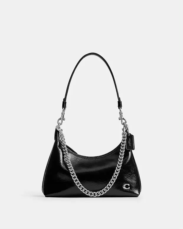 C-O-A-C-H Juliet Shoulder Bag 25 – Signature Luxe Women Bag (Black)