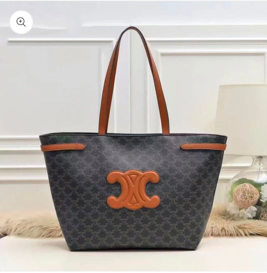 C-E-L-I-N-E PARIS Cabas Thais Tote Bag – Premium Quality Women Bag | Brown Black