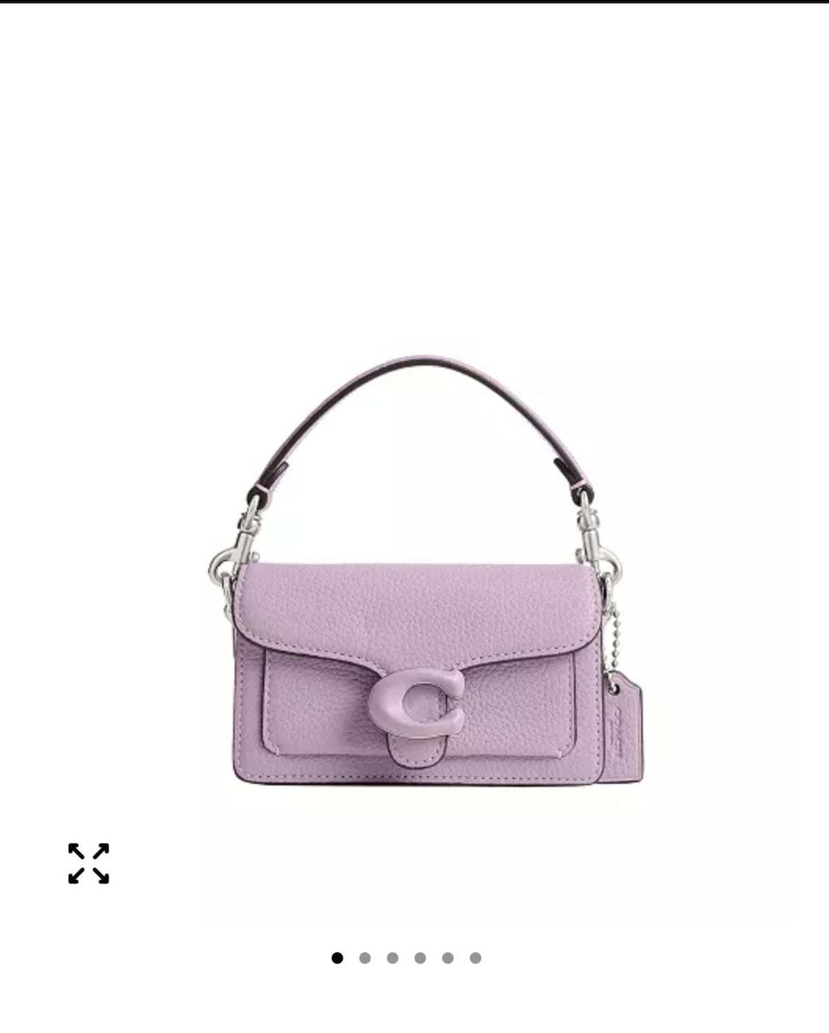 C-O-A-C-H Tabby 12 Mini Size – Top Class Premium Quality Women Bag | Complete Box (Grayish-purple / Dusty mauve)