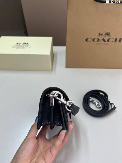 C-O-A-C-H Tabby 12 Mini Size – Top Class Premium Quality Women Bag | Complete Box (Black)