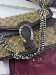 G-U-C-C-I DIONYSUS – Premium Quality Women Bag | Double Box Packaging (Golden Brown)
