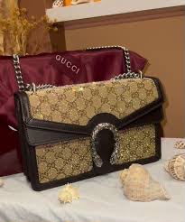 G-U-C-C-I DIONYSUS – Premium Quality Women Bag | Double Box Packaging (Golden Brown)
