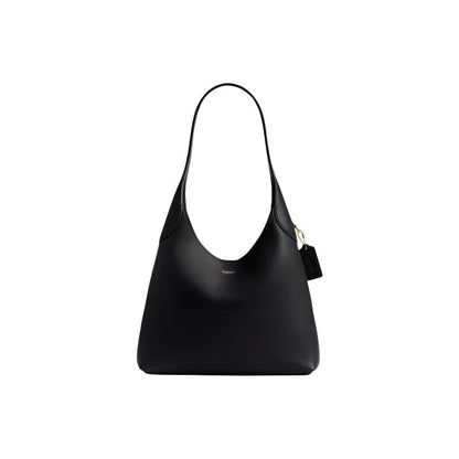 C-O-A-C-H Brooklyn 28 Shoulder Bag – Leather | Hong Kong Import | Branded Magnetic Box (Black)