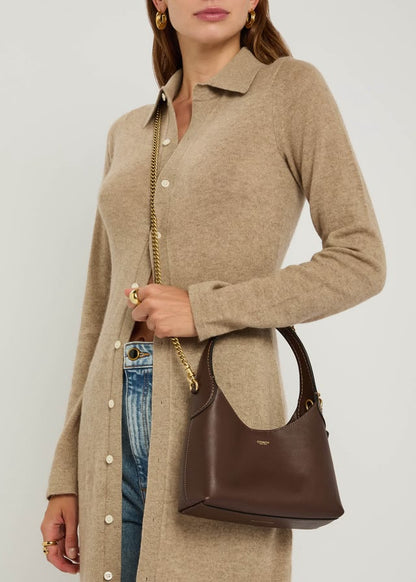 C-O-A-C-H Brooklyn Shoulder Bag 23 – Premium Quality Women Bag | Turkish Import | Complete Brand Box Packaging (Brown)