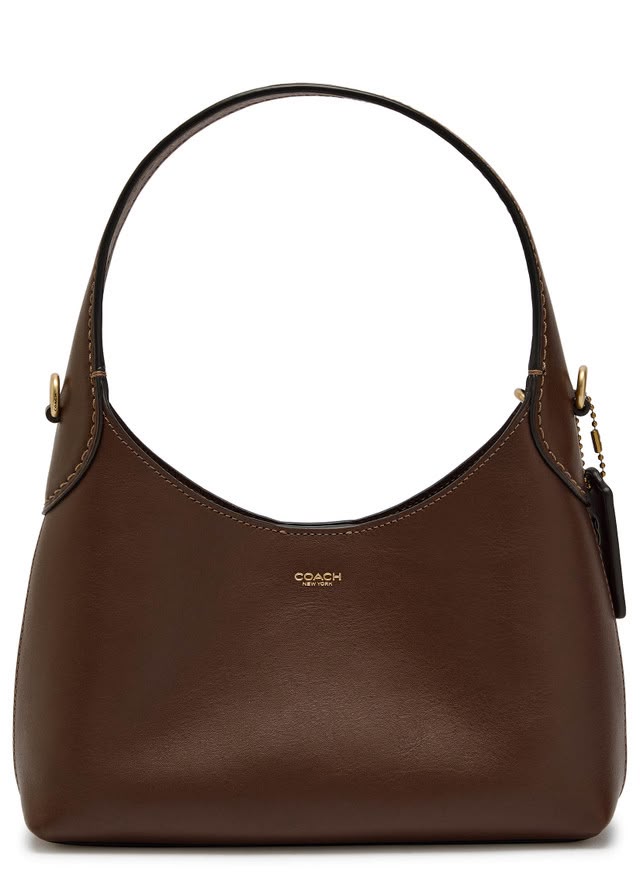 C-O-A-C-H Brooklyn Shoulder Bag 23 – Premium Quality Women Bag | Turkish Import | Complete Brand Box Packaging (Brown)