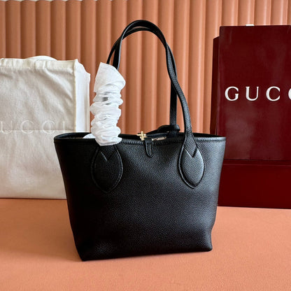 G-U-C-C-I Totissima Reversible Tote Bag – Premium Quality Women Bag | Double Box & Dust Bag (Black)