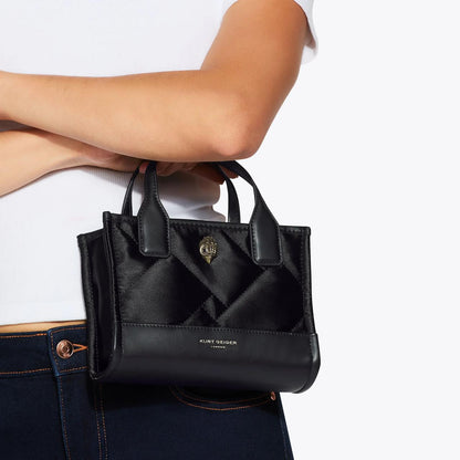 K-U-R-T G-E-I-G-E-R London Small Recycled Shopper Bag – Premium Women Bag (Black)