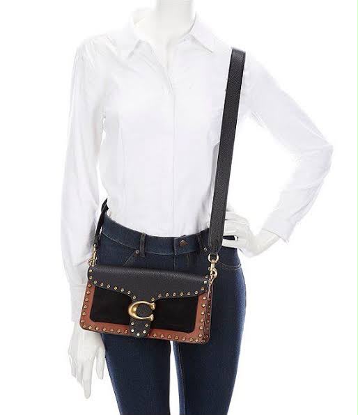 C-O-A-C-H Tabby 26 – Premium Quality Crossbody Women Bag (Black & Brown)