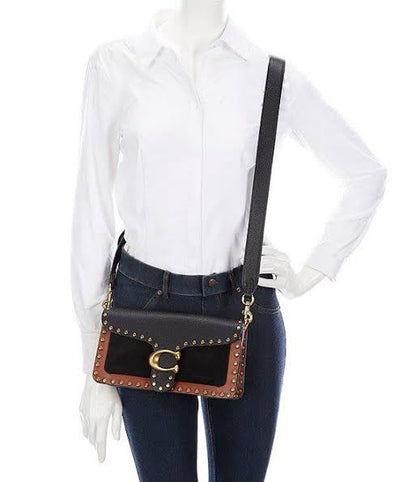 C-O-A-C-H Tabby 26 – Premium Quality Crossbody Women Bag (Black & Brown)