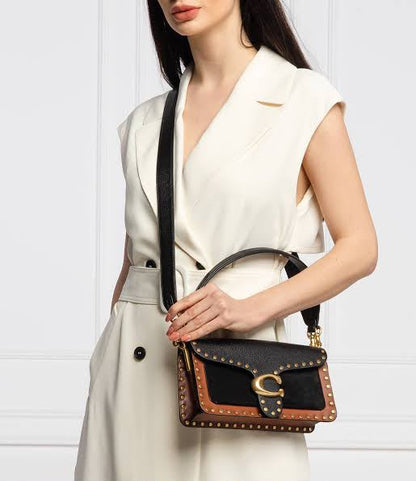 C-O-A-C-H Tabby 26 – Premium Quality Crossbody Women Bag (Black & Brown)