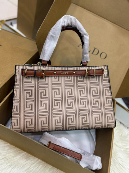 A-L-D-O Elizabelle Tote Bag – Premium Quality Women Bag (Beige Brown)