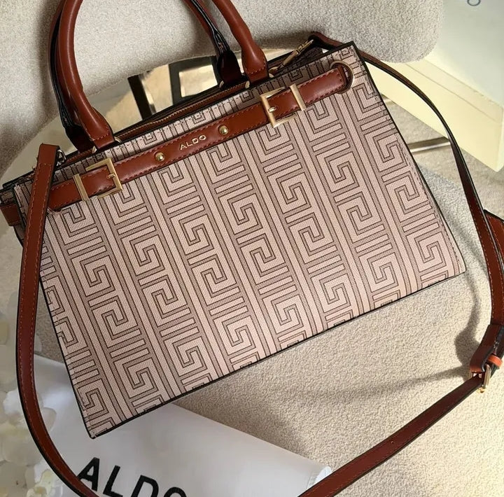 A-L-D-O Elizabelle Tote Bag – Premium Quality Women Bag (Beige Brown)