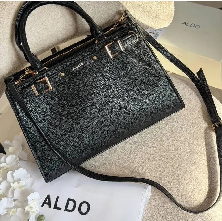 A-L-D-O Elizabelle Tote Bag – Premium Quality Women Bag (Black)
