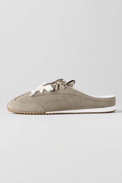A-L-O Sunset Sneaker Mule – Premium Quality Women Footwear (Beige Cream)