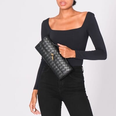 B-O-T-T-E-G-A V-E-N-E-T-A Andiamo Bag – 31cm Clutch Bag (5 Colours)