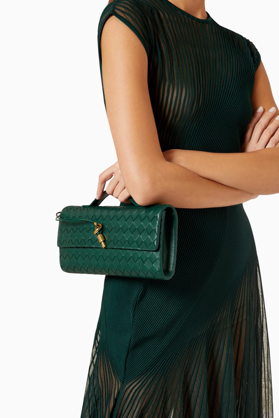 B-O-T-T-E-G-A V-E-N-E-T-A Andiamo Bag – 31cm Clutch Bag (5 Colours)