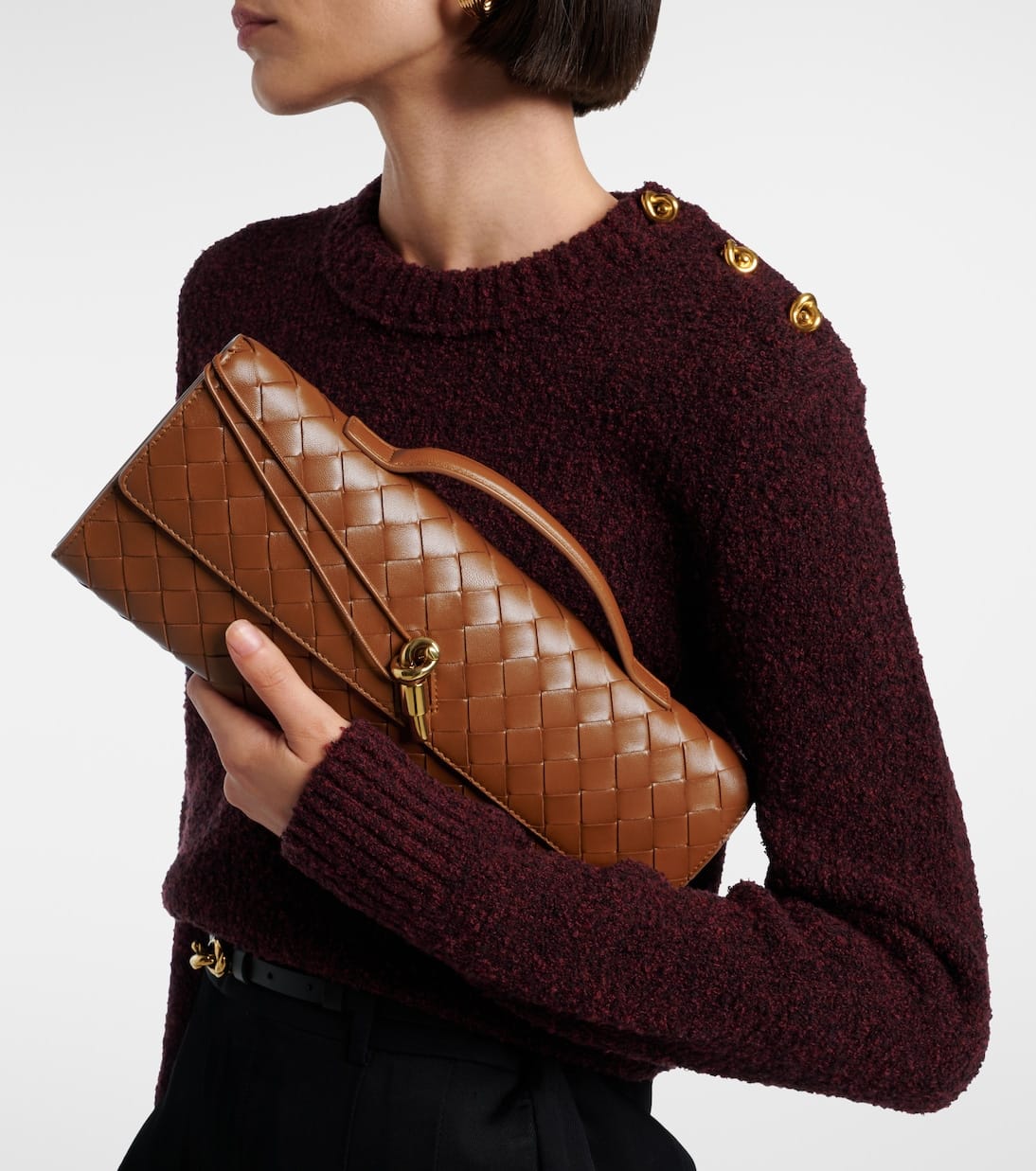 B-O-T-T-E-G-A V-E-N-E-T-A Andiamo Bag – 31cm Clutch Bag (5 Colours)