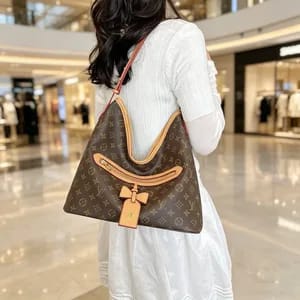 L-O-U-I-S V-U-I-T-T-O-N Lineup MM – Premium Women Bag (Brown)