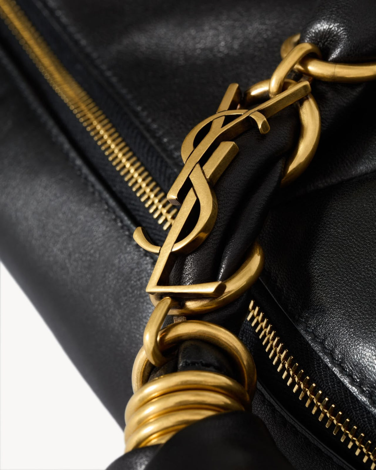 Y-S-L Saint Laurent Amalia Small Hobo Bag – Premium Women Bag (Black)