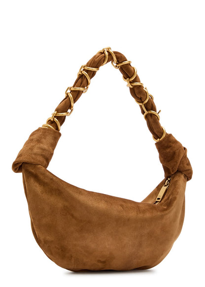 Y-S-L Saint Laurent Amalia Small Hobo Bag – Premium Women Bag (Brown)