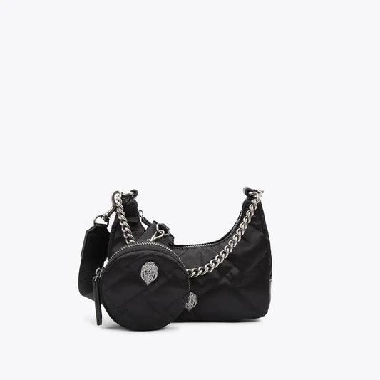 K-U-R-T G-E-I-G-E-R London Small Recycled Crossbody Bag – Premium Women Bag (Black)