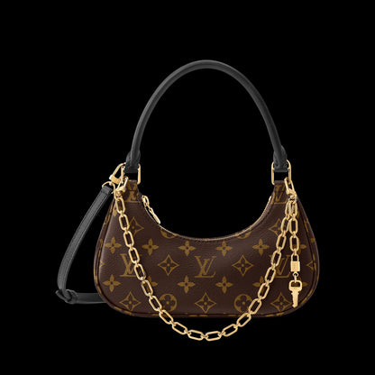 L-O-U-I-S V-U-I-T-T-O-N Catchy PM Handbag – New Design Premium Women Bag (Brown Design B)