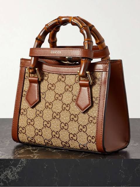 G-U-C-C-I Diana Mini Tote – Elegant Luxe Women Bag (Brown)