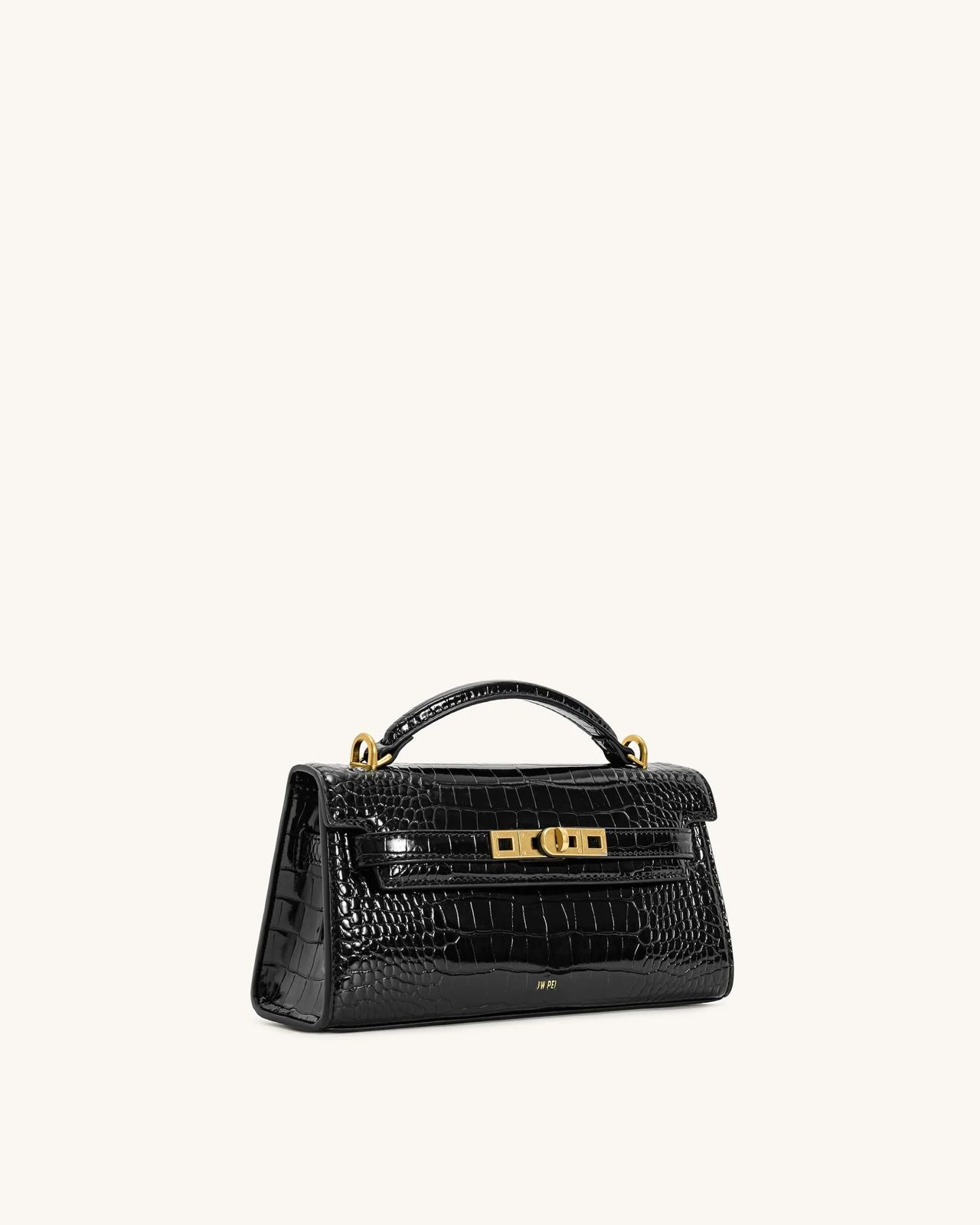 J-W P-E-I Noor Top Handle Bag – Modern Luxe Women Bag (Black)