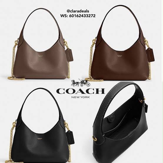 C-O-A-C-H Brooklyn Shoulder Bag 23 – Modern Luxe Women Bag (Brown-2)