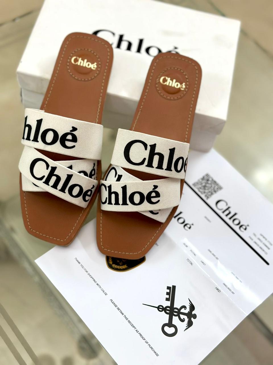 Chloé-Inspired Flats – Available in 3 Beautiful Colors (White)