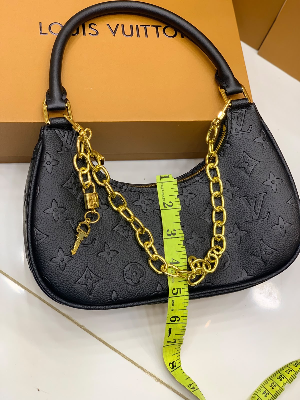 L-O-U-I-S V-U-I-T-T-O-N Catchy PM Handbag – New Design Premium Women Bag (Brown Design B)