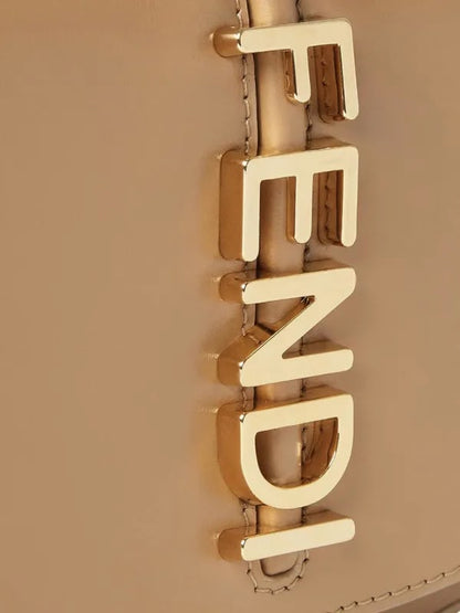 F-E-N-D-I Fendigraphy Wallet on Chain – Premium Quality Women Bag (Brown)
