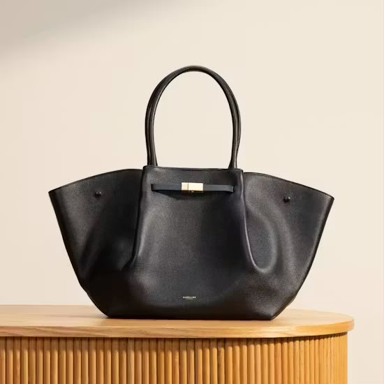 D-E-M-E-L-L-I-E-R Hand Bag – Master Quality Women Bag | Long Belt (Black)