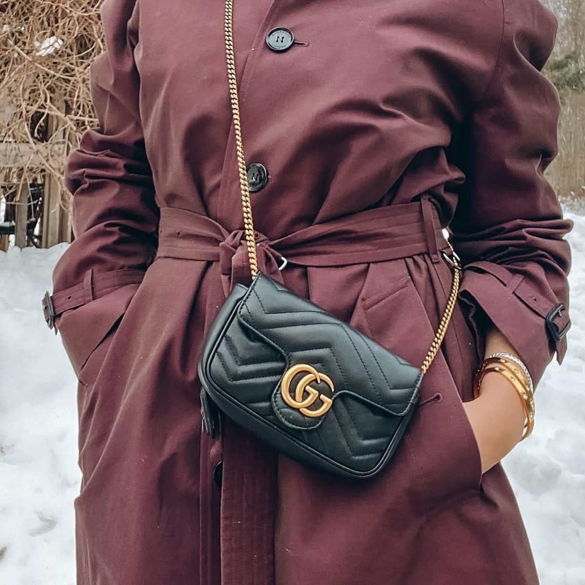 GUCCI MARMONT MINI MASTER SERIES – Women Bag (Black)