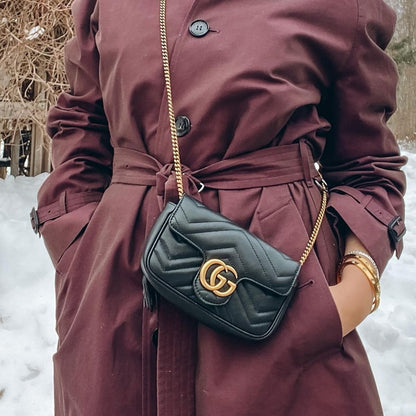 GUCCI MARMONT MINI MASTER SERIES – Women Bag (Black)
