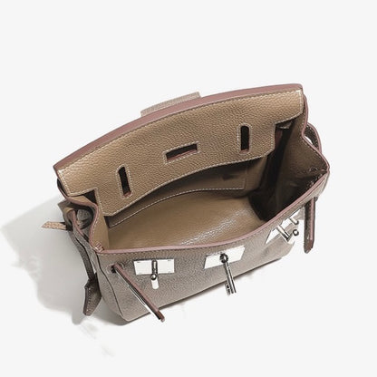 H-E-R-M-E-S Hac a Dos PM Backpack – Premium Backpack (Beige)