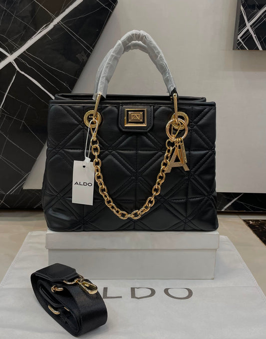 A-L-D-O TAFARN Satchel – Premium Quality Women Bag | Black