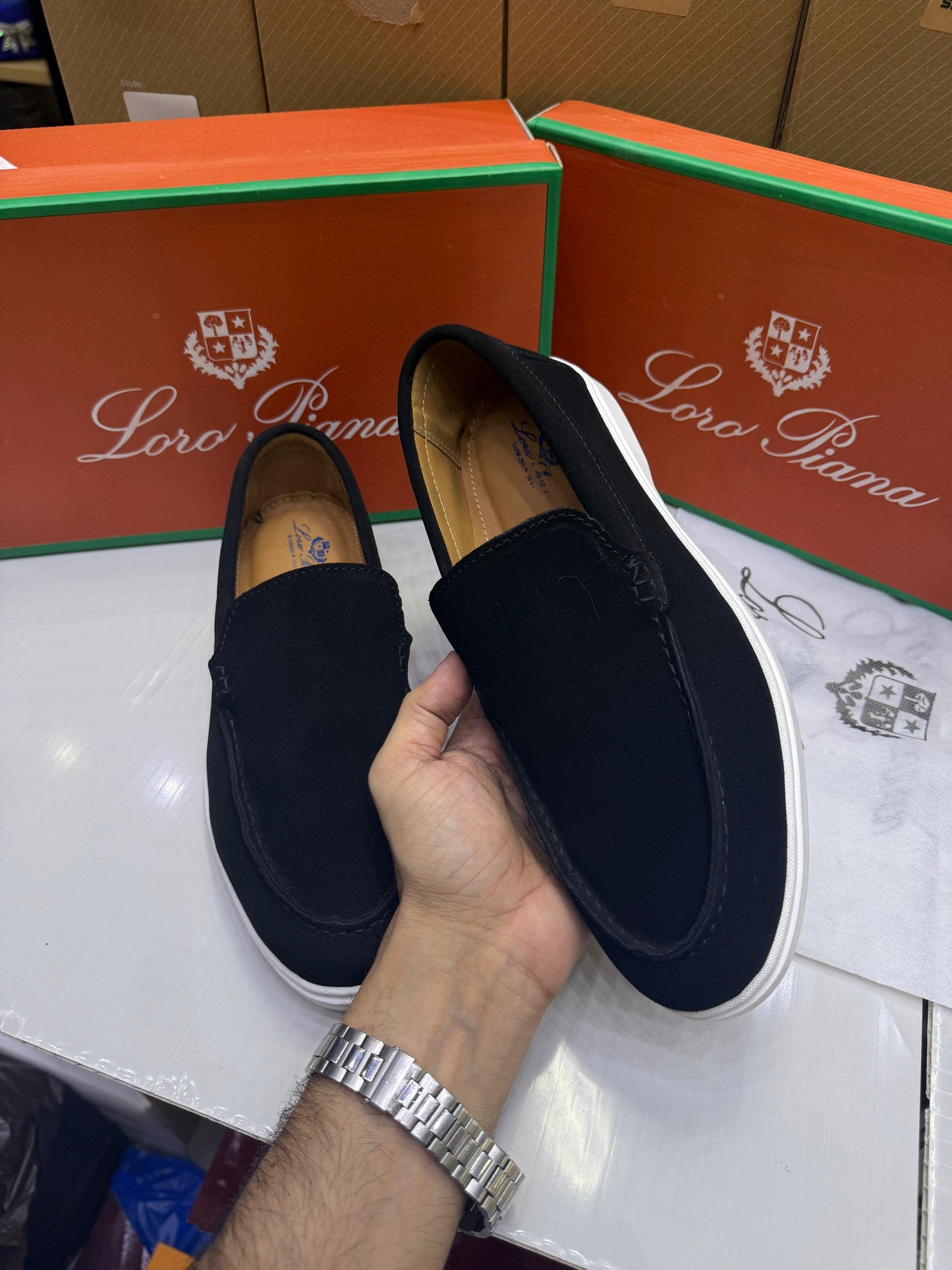 LORO PIANA Master Series – Men Shoes (Black)