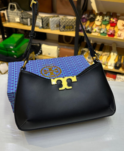 TORY BURCH – Master Series Handbag (Plain Black)