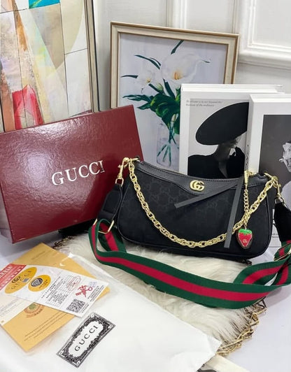 G-U-C-C-I Ophidia Small Shoulder Bag – Premium Women Bag | Black