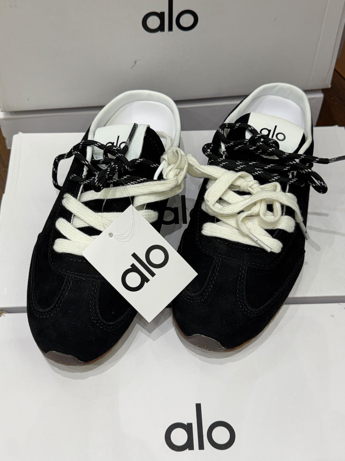 A-L-O Sunset Sneaker Mule – Premium Quality Women Footwear (Black)