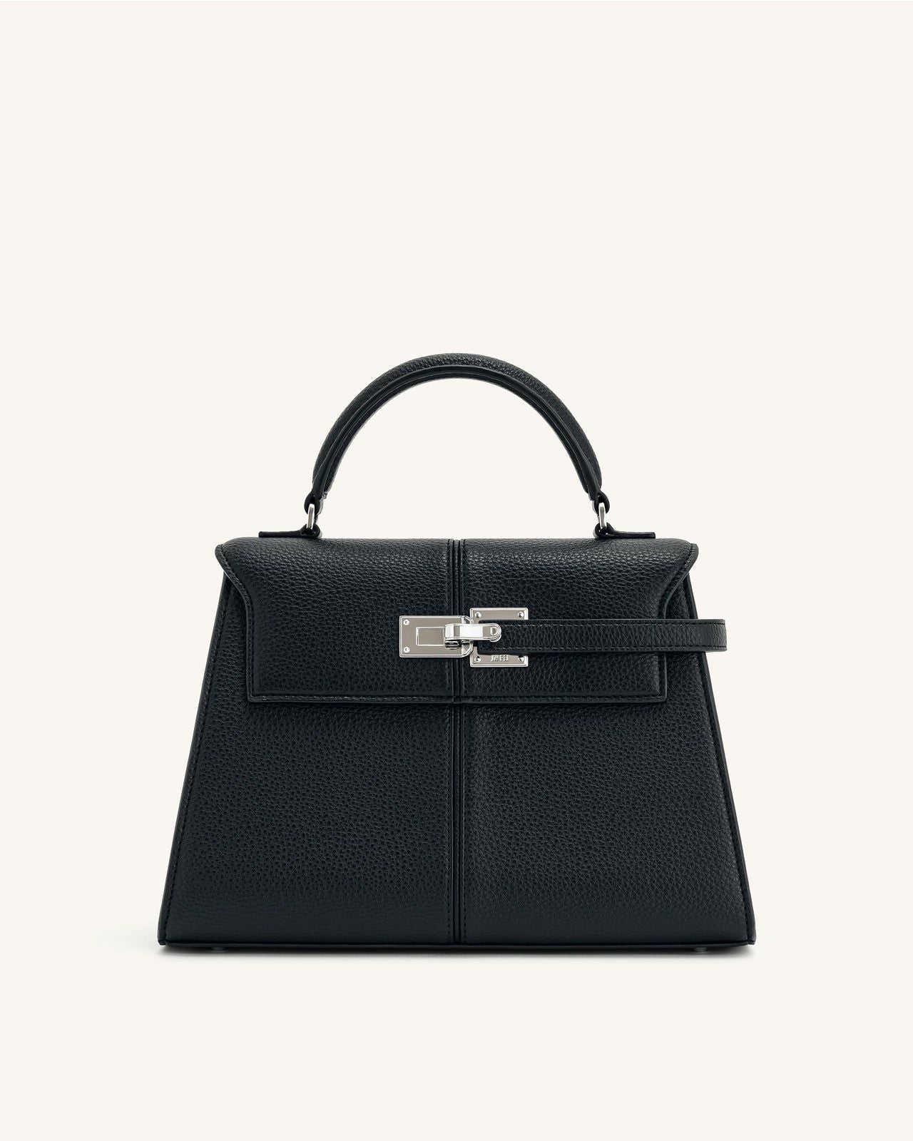 J-W P-E-I Elise Top Handle Regular Size Women Bag – Luxury Edition (Black)