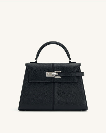J-W P-E-I Elise Top Handle Regular Size Women Bag – Luxury Edition (Black)